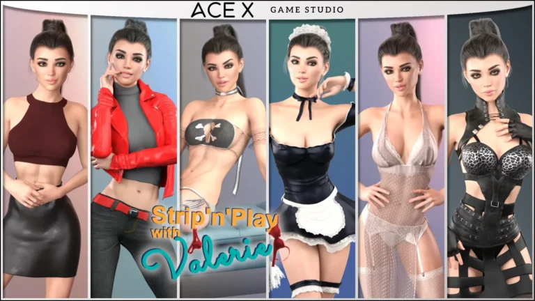 Imagem em destaque de Strip n Play with Valerie [v1.1s] [AceX Game Studio] Português PC/Android