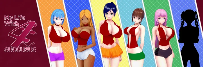 Imagem em destaque de My Life With 4 Succubus [v0.100-b] [AbrokenA] Português PC/Android